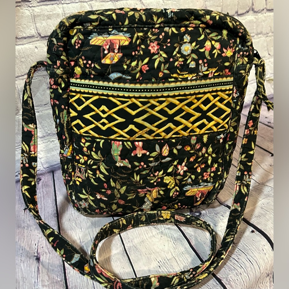 VERA BRADLEY rare Moms Day Out cross body bag Ming Asian pattern